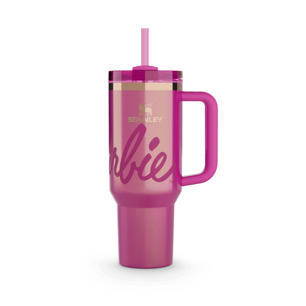 Stanley x Barbie Icon Pink Metallic Tumbler 40oz - front view
