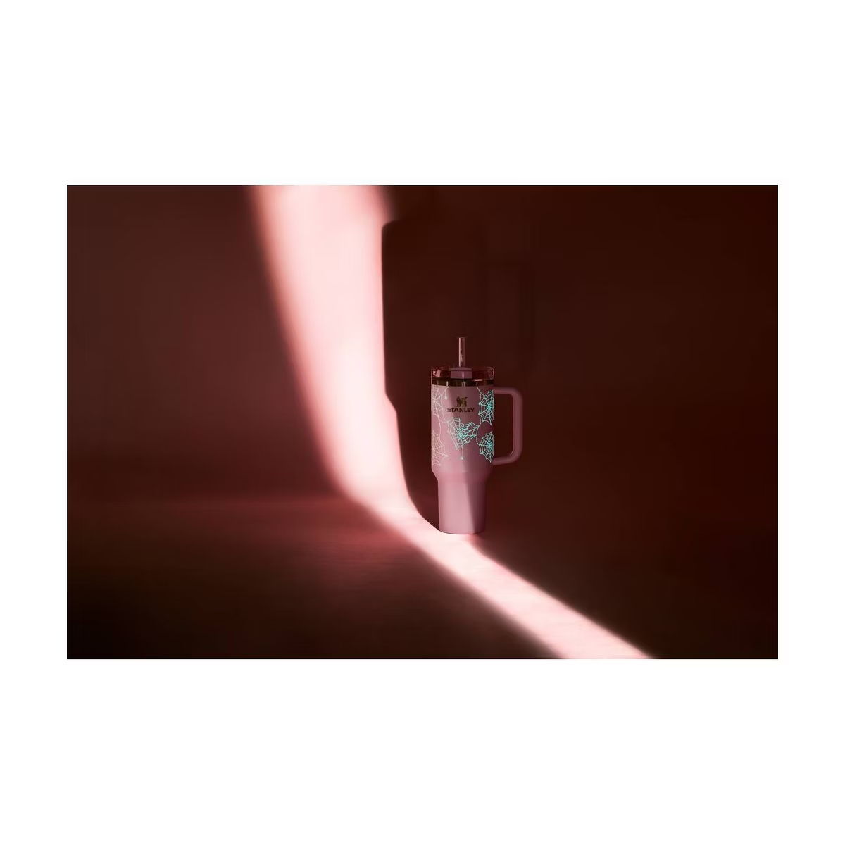 Pink Halloween Spiderweb STANLEY Tumbler