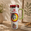 Retro Rainbow Cat & Mouse Insulated Tumbler
