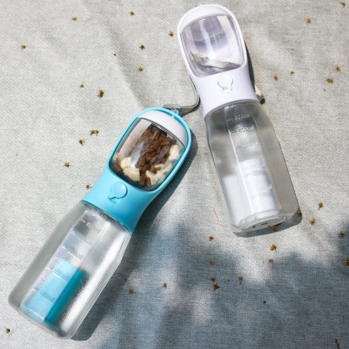 Dog Travel Bottle - water dispenser compartment | UMFA