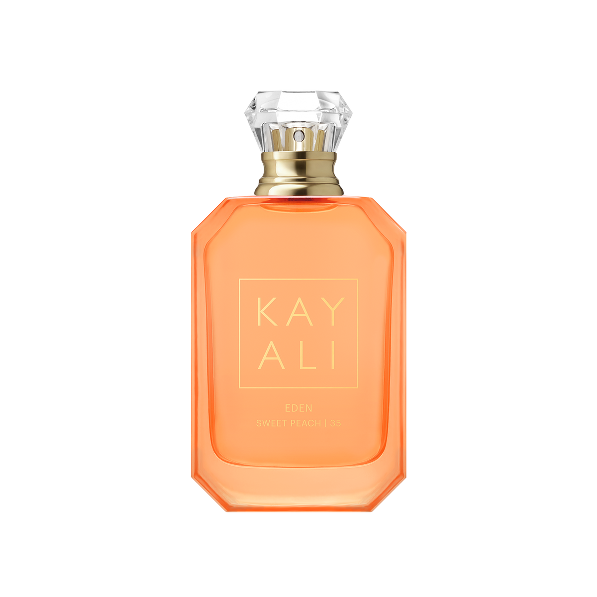 KAYALI Eden Sweet Peach 35 Eau de Parfum 100ml bottle