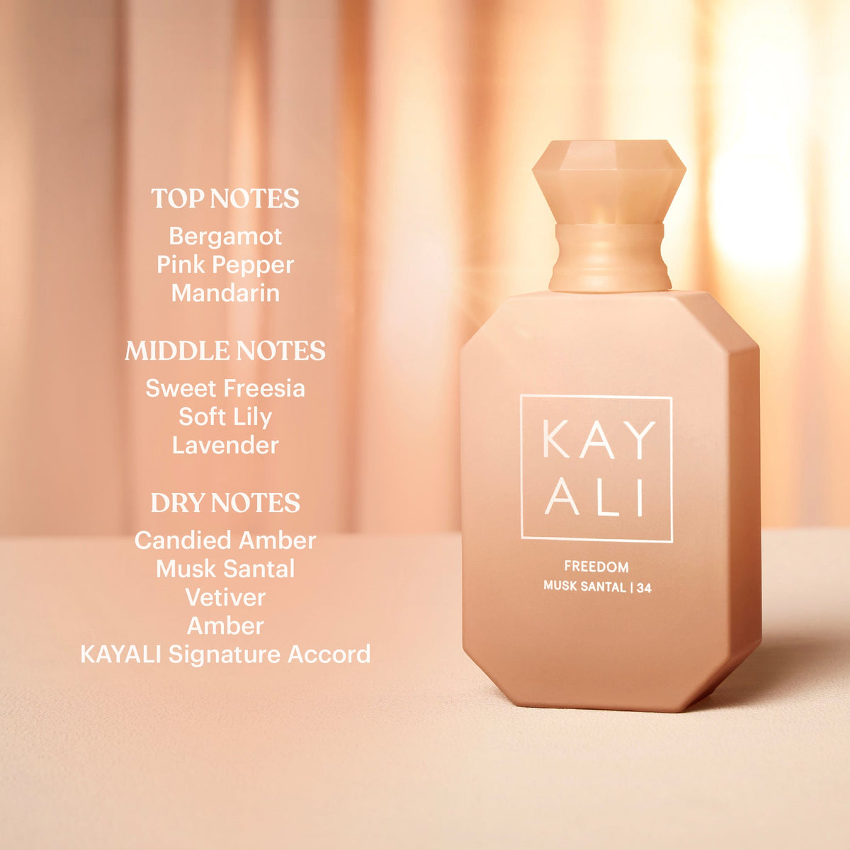 KAYALI Freedom Musk Santal 34 Eau de Parfum 100ml - image 5
