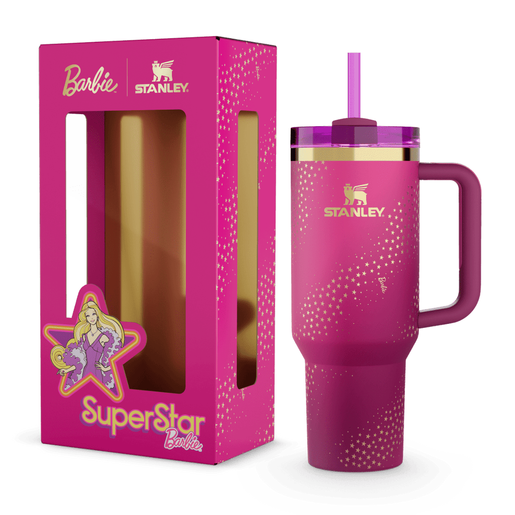 Stanley x Barbie Sparkling Star Tumbler with Handle - image 2