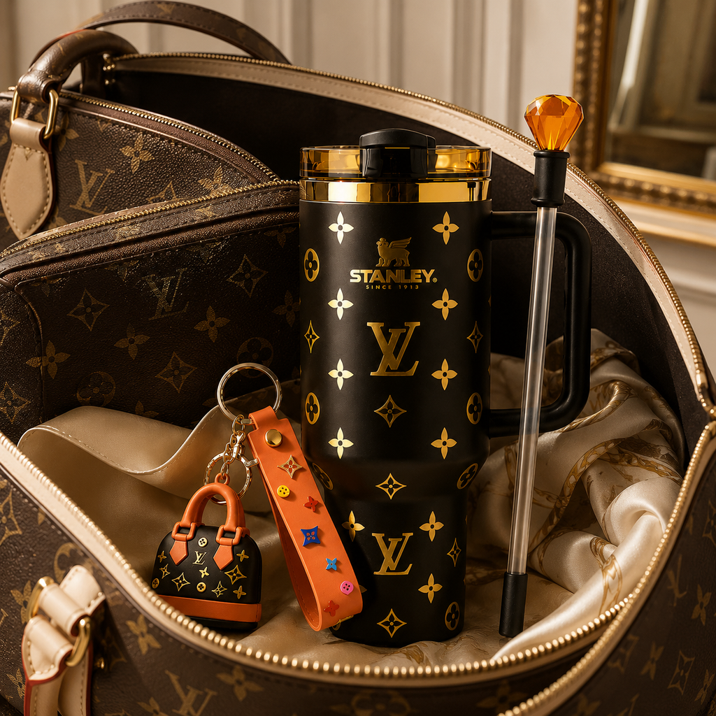 Stanley Luxury Monogram 40oz Insulated Tumbler Gift Set