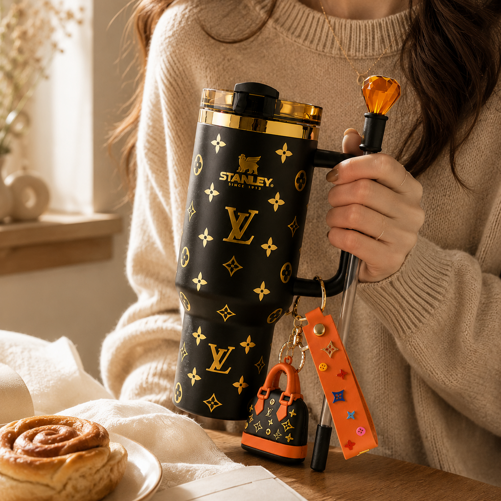 Stanley Luxury Monogram 40oz Insulated Tumbler Gift Set