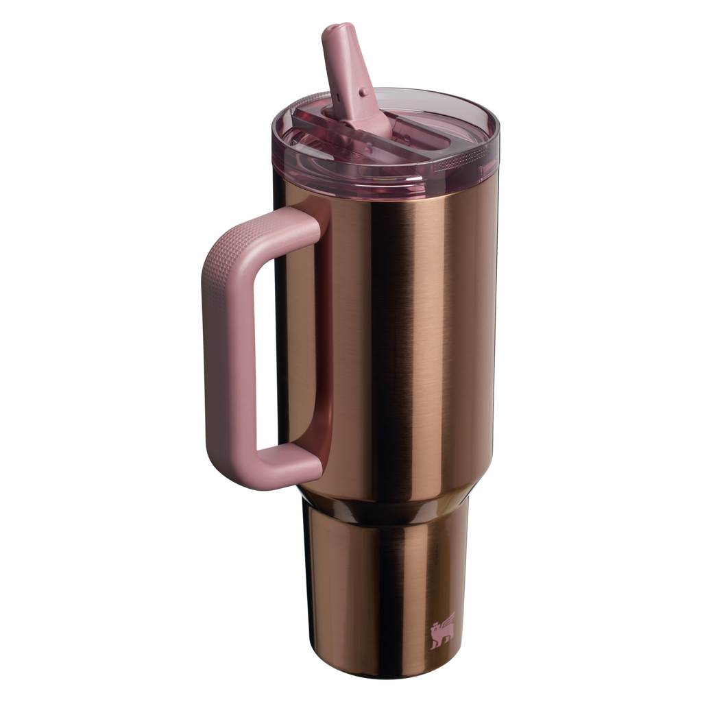 Stanley Quencher ProTour Flip Straw Tumbler 1.18L, Polished Rose Gold - image 2