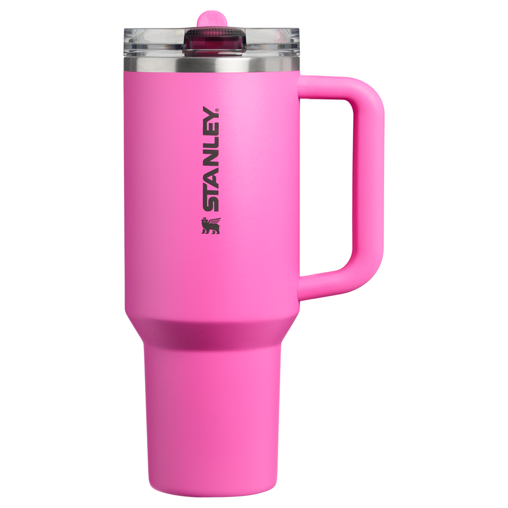 Stanley Quencher ProTour Flip Straw Tumbler 1.18L, Hot Pink - front view