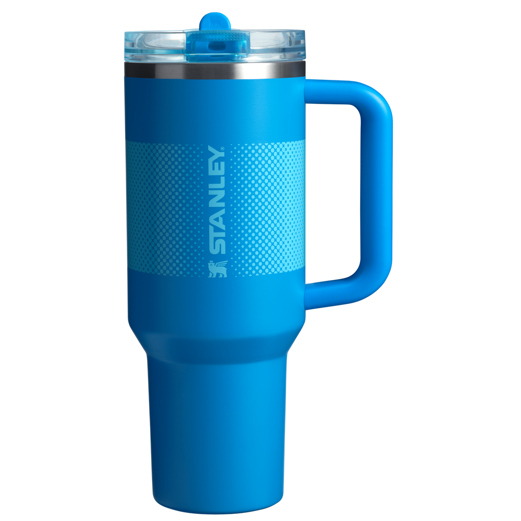 Stanley Quencher ProTour Flip Straw Tumbler 1.18L, Azure Fade - front view
