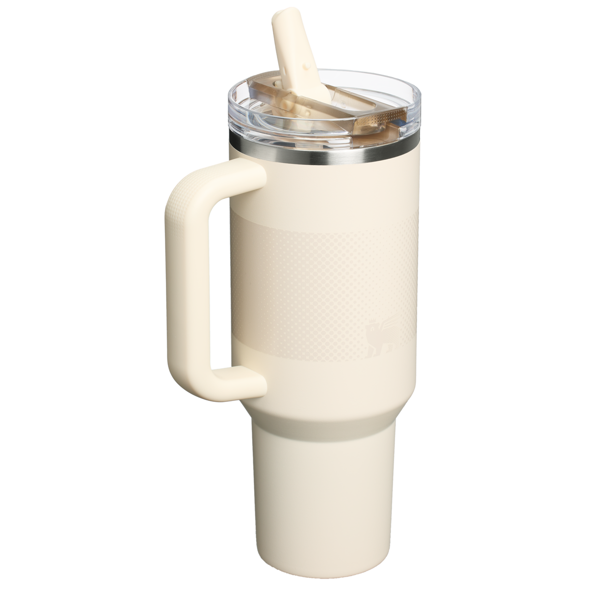 Stanley Quencher ProTour Flip Straw Tumbler 1.18L, Cream Fade - back view