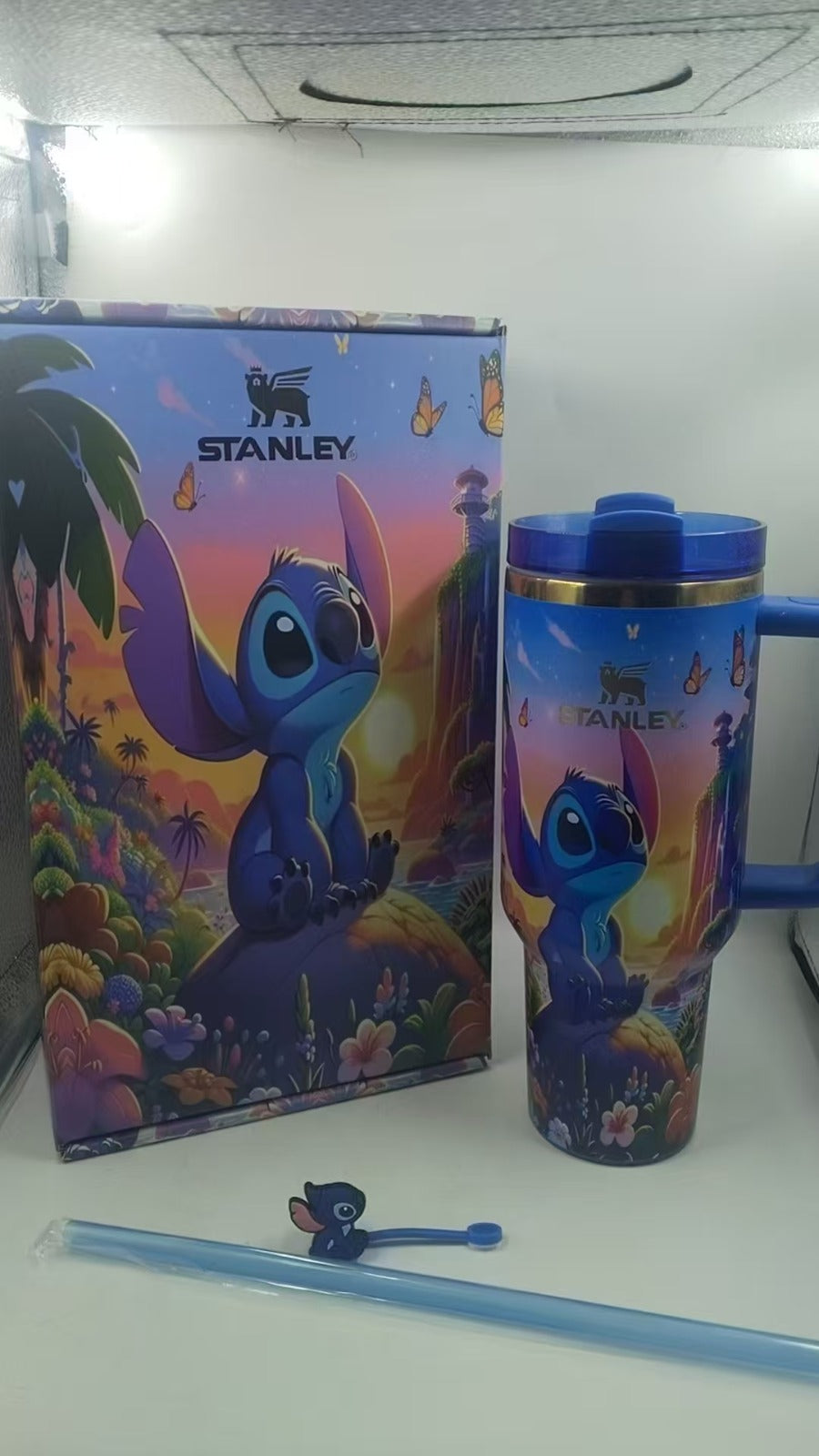 Stanley x Disney Stitch Quencher Tumbler 40oz