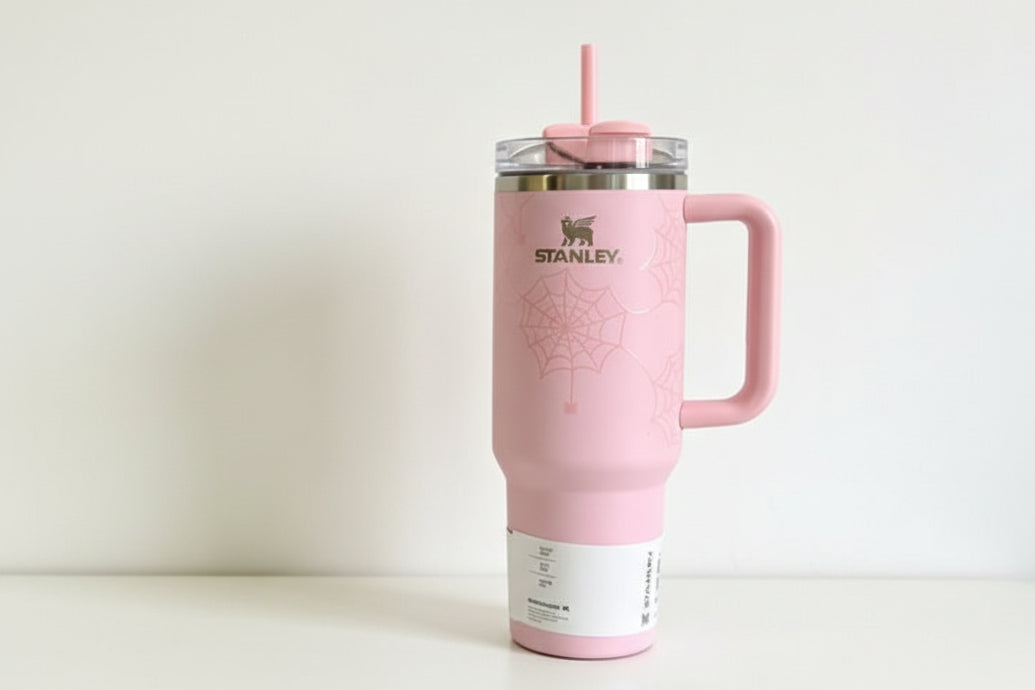 Stanley Pink Spider Quencher Tumbler 40oz