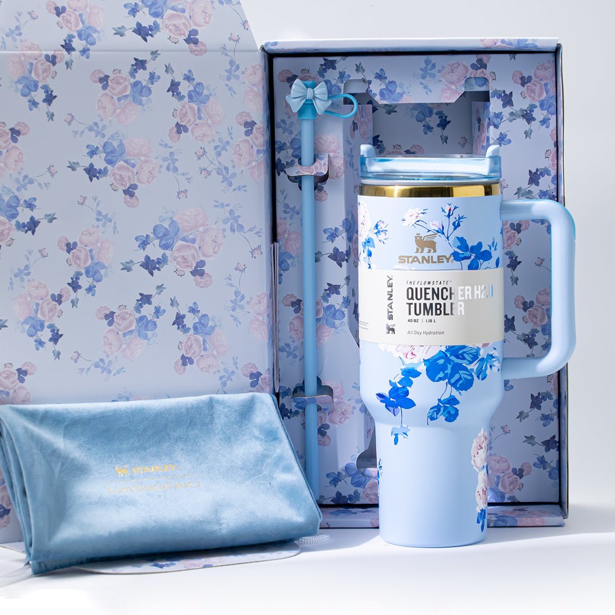 Stanley x LoveShackFancy Floral Tumbler 40oz - image 4