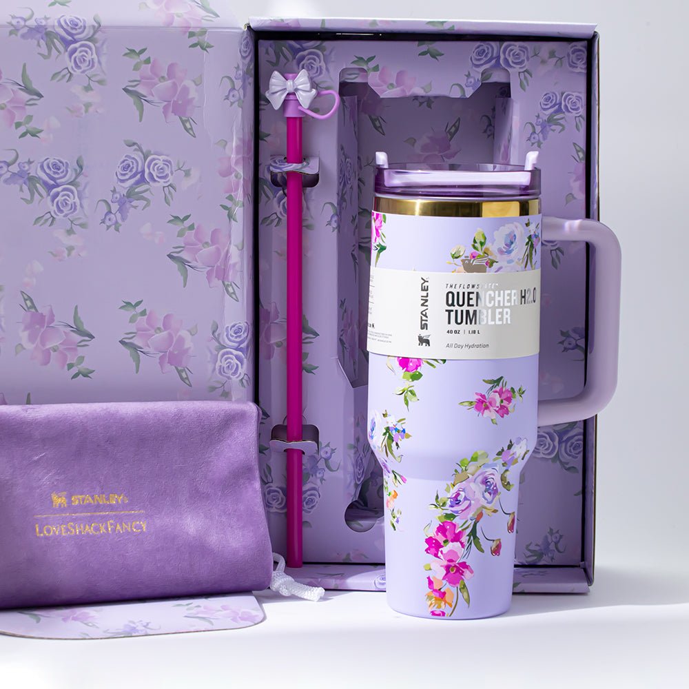 Stanley x LoveShackFancy Lavender Tumbler 1200ml - image 4