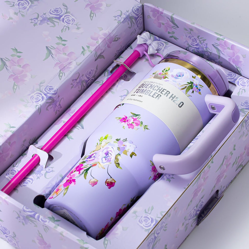 Stanley x LoveShackFancy Lavender Tumbler 1200ml - image 5