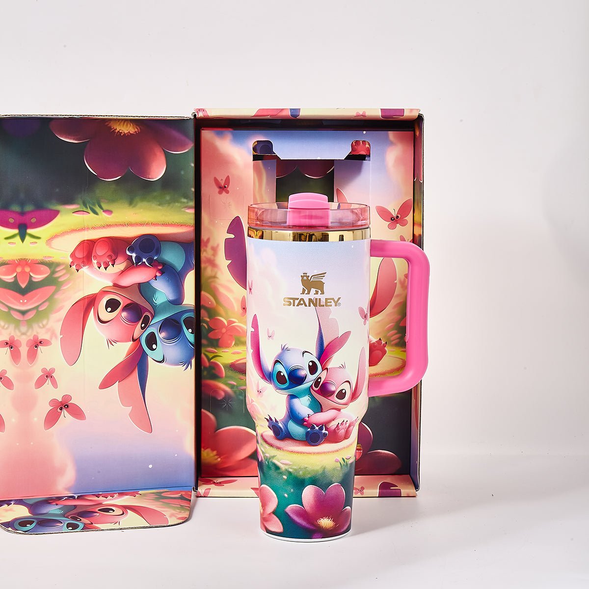 Stanley x Stitch & Angel Love Garden Tumbler - image 7