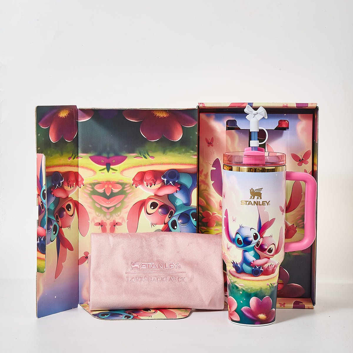 Stanley x Stitch & Angel Love Garden Tumbler - image 8